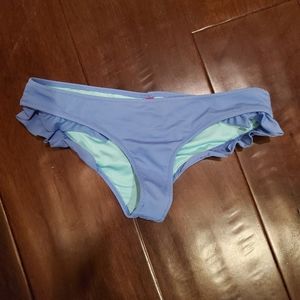 VICTORIA'S SECRET RUFFLED BIKINI BOTTOMS XS